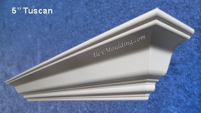 5 inch Smooth Cornice moulding