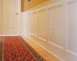 Wallpannel on Installation Of Traditional Flat Wall Panel Wainscoting