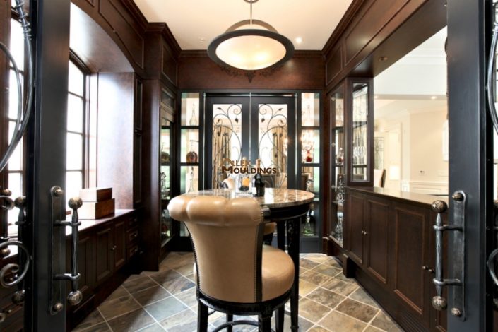 custom wood paneling