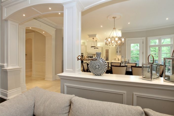 custom arched openings