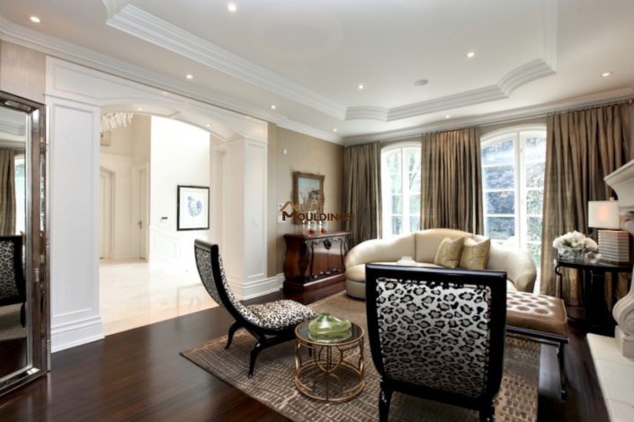 family room custom millwork