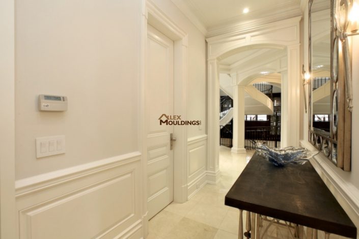 custom hallway door opening