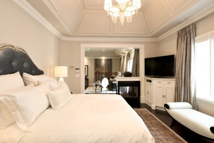 master bedroom vaulted ceilings