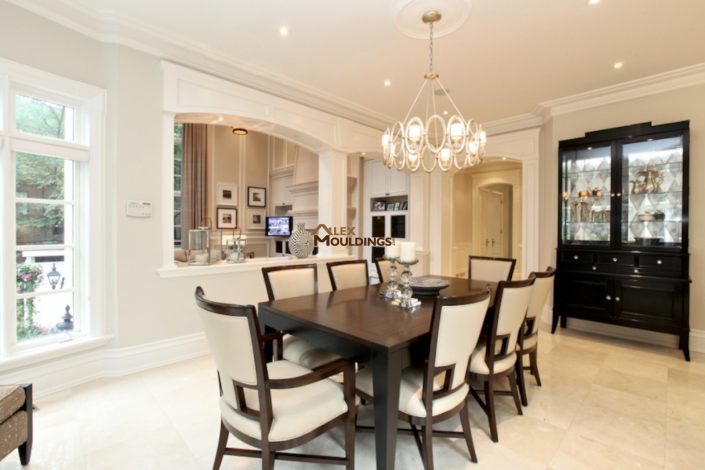 dining room wall trims