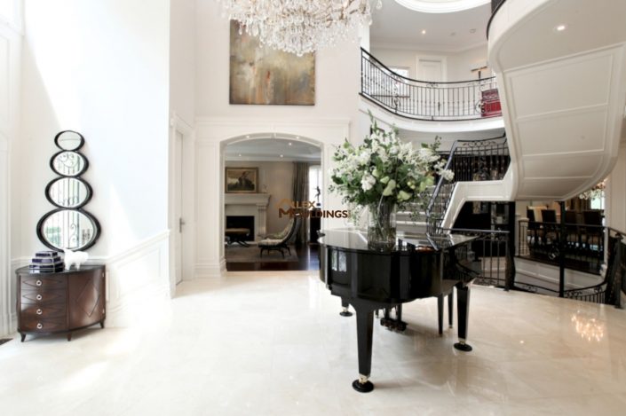 custom wall paneling