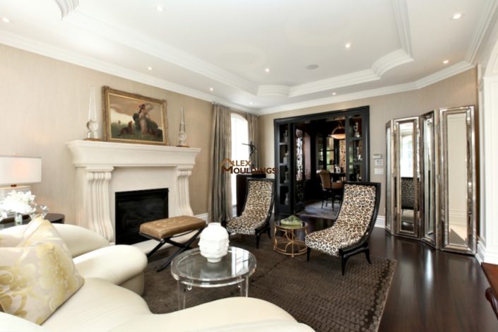 custom decorated tray ceiling