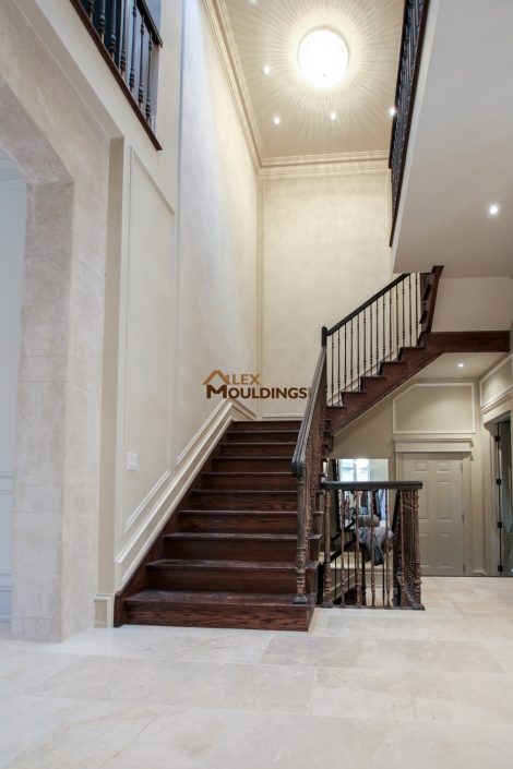 baseboards and crown