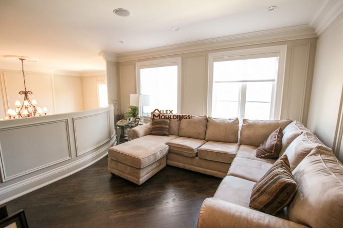 Living room designed appliques