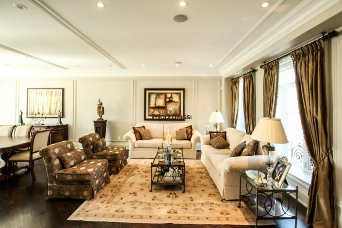 Ceiling and wall appliques design