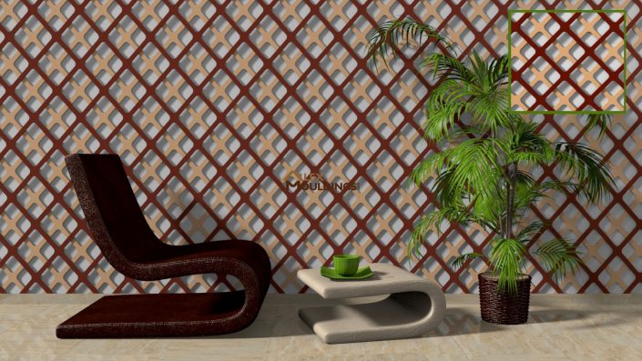 diamond screen pattern