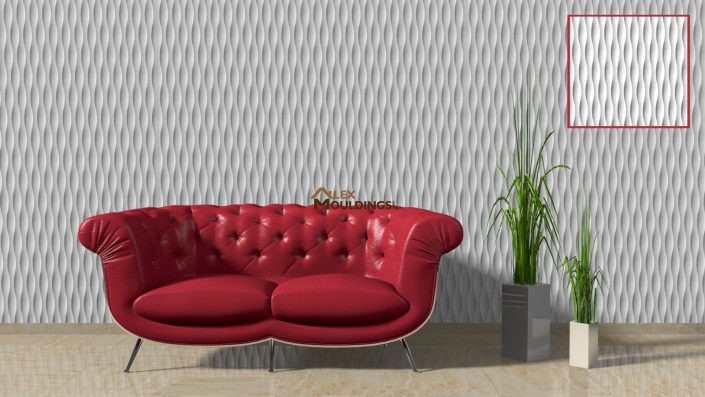 vertical diamond pattern