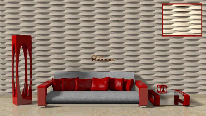 Thin bricks vertical pattern